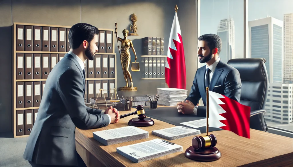 المادة 107 من قانون العمل البحريني