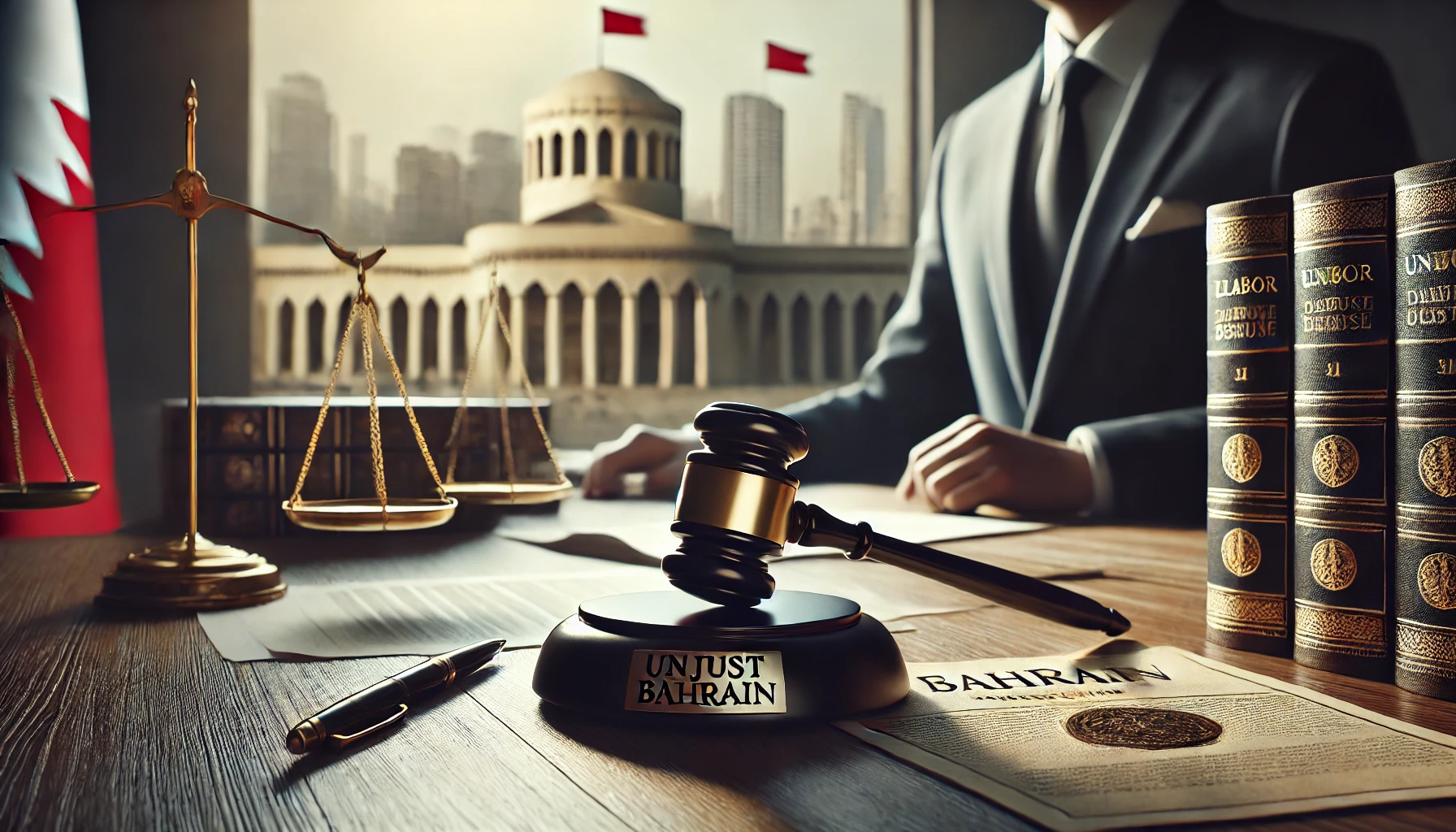 دعوى عمالية فصل تعسفى في البحرين