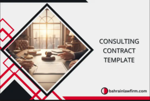 Consulting contract template in Bahrain