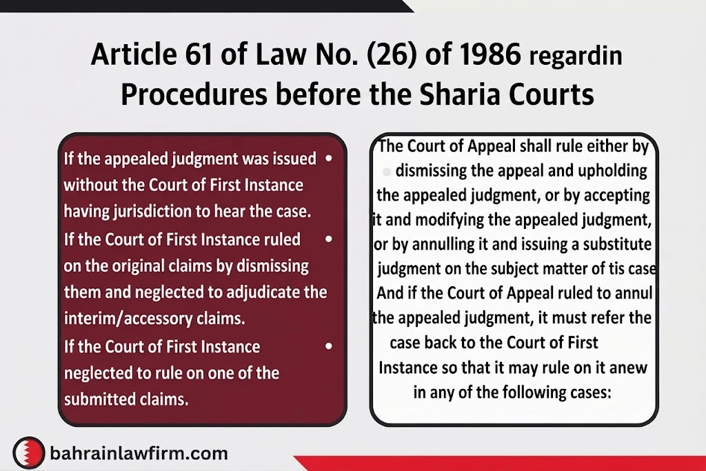 Appealing a Child Custody Judgment in Bahrain