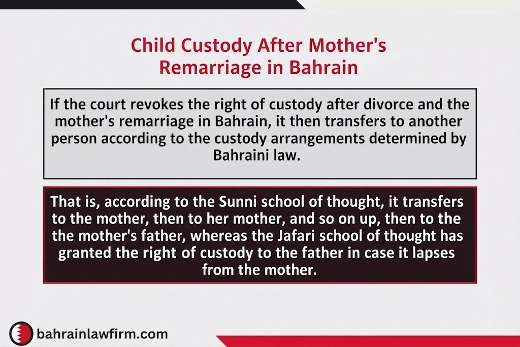 Child Custody After the Mother Remarries in Bahrain