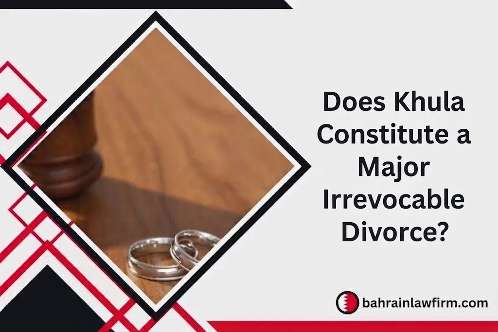 Does Khula Constitute a Major Irrevocable Divorce