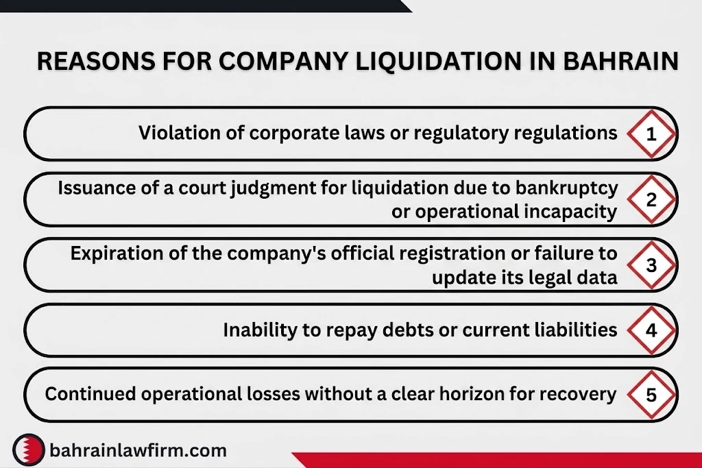 Reasons for Company Liquidation