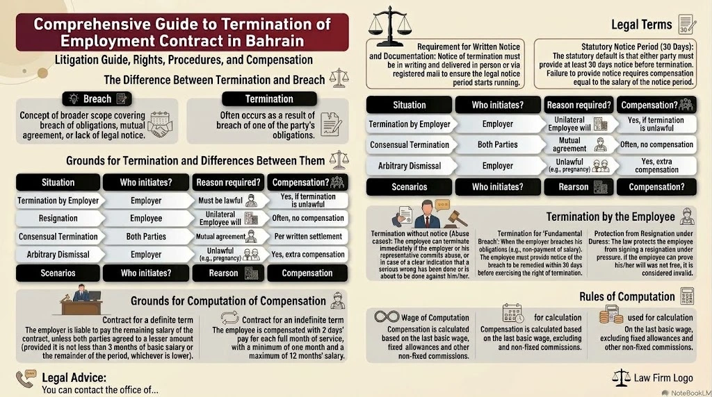 Cases of employment contract
