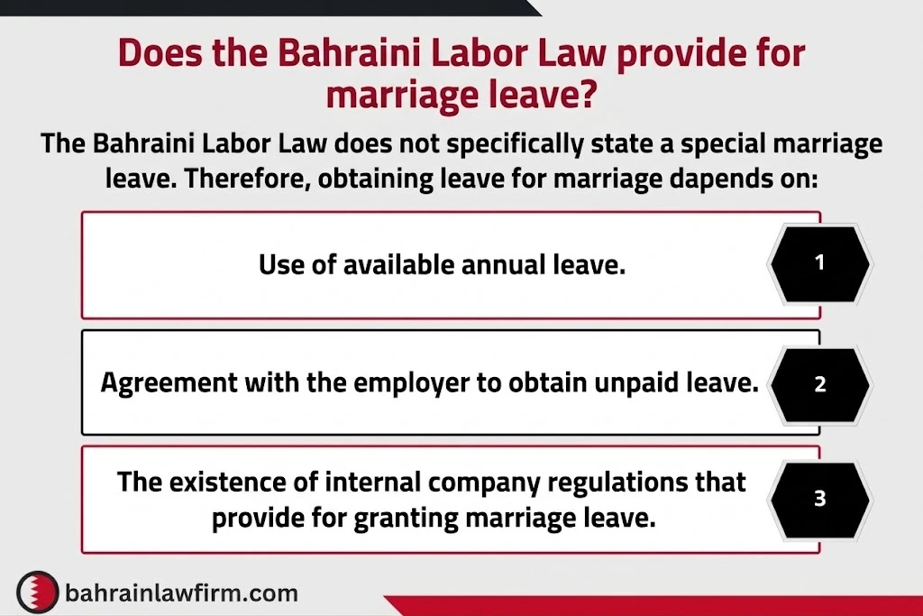 Does Bahrain Labour Law provide marriage leave