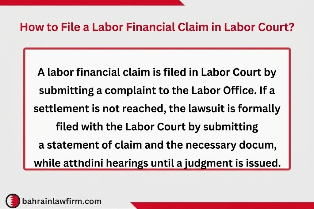 How to file a Labour Rights Claim before the Labour Court in Bahrain